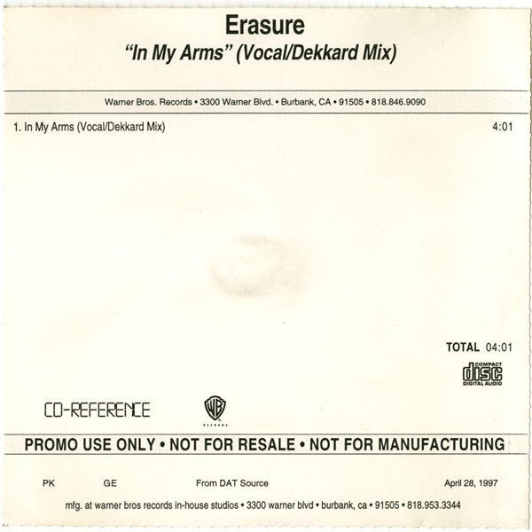 cd single - front cover