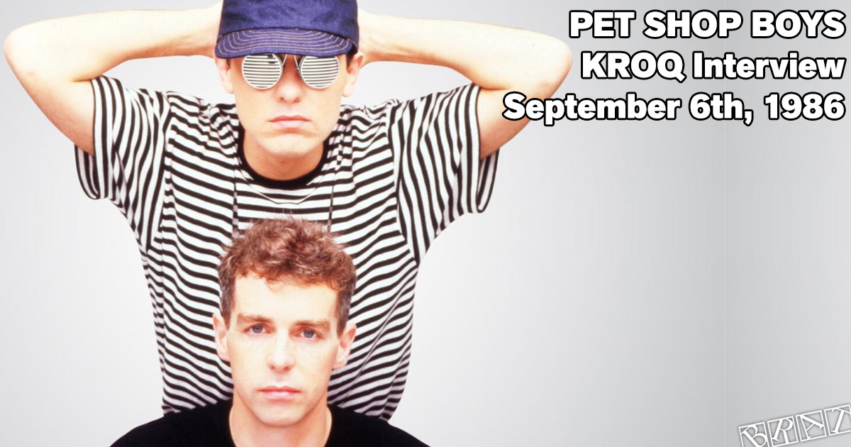 KROQ Interview (September 6th, 1986)