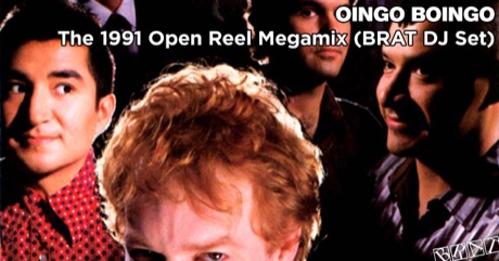 Various Artists - Oingo Boingo - The BRAT Megamix (1991 open reel tape version)