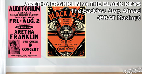 Aretha Franklin vs The Black Keys - The Baddest Step Ahead