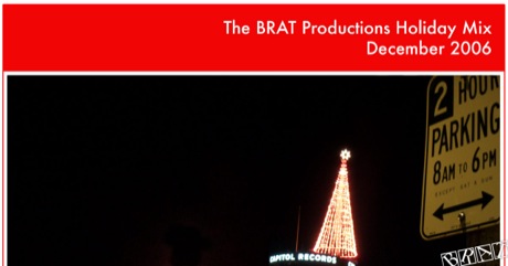 Various Artists - The BRAT Holiday Mix CD