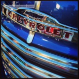 Clean vintage Chevy. Burbank Car Show - July 27th, 2013