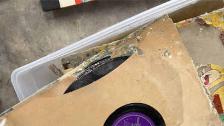 78s covered in mold