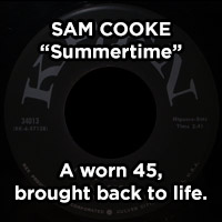 Sam Cooke - Summertime - vinyl 45